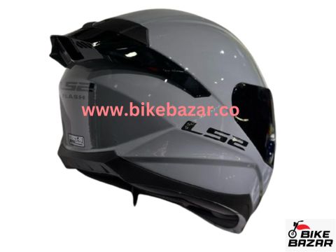 LS2 FF802 Flash Solid Gloss Nardo Grey Full Face Helmet