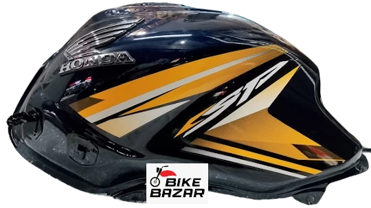 Honda CB Shine SP Original Fuel Tank(Black Yellow)